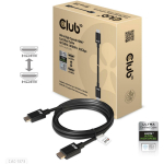 CABLE HDMI TO HDMI 3M/M/M CAC-1373 CLUB3D