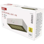 Emos LED valgusti BRIXO ZG161S, 350 lm, 3,7 V, IP65, neutraalne valge, PIR andur, 140&deg; &times; 70&deg; kiirusnurk