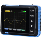 Fnirsi kaasaskantav mini osilloskoop DSO153 koos P6100, 14 t&uuml;&uuml;pi, 0.1-3V, 1MHz, 0-10kHz, 1M, 12 t&uuml;&uuml;pi, 5Ms/s, 8 keelt
