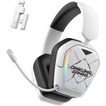 Onikuma BT883 m&auml;ngu k&otilde;rvaklapid GT883, 32 &Omega;, 40 mm, 117 &plusmn; 3 dB, 1000 mAh, kuni 20 h, USB-C, Bluetooth 5.4, RGB valgustus