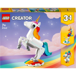 Lego Konstruktor 3in1 Maagiline &uuml;kssarvik 31140, 145 tk, Loomad, Plastmass, 7 a., 145