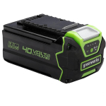 Greenworks Aku 2927207, 1.27 kg, Universaalne, Li-ion, 5000 mAh, 40 V, Laadimise taseme indikaator, &Uuml;hildatavad tootjad