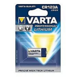Varta Aku BAVA CR123A (6205), 3V, 1550mAh, Liitium, 1 tk.