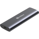 Sandberg Korpus M.2+NVMe SSD 136-39, 1.8", 10Gb/s, alumiinium, USB-C, USB-A, portide l&otilde;iked