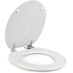 Beldray WC iste LA00000073WHTEU7, 37x43cm, 34x41.5cm, valge, puit, tsinkhinged