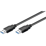 Goobay USB 3.0 SuperSpeed kaabel 93929, 3 m, 5 Gbps, USB 3.0 pistik (t&uuml;&uuml;p A), must