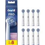 Oral-B Vahetatavad hambaharja pead EB60X-8, 8 tk, valged, t&auml;iskasvanutele, X-kujulised harjased, kulumise indikaator