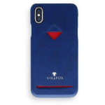 VixFox Kaardihoidja CSBS-iPh-8plus-blue, 5.5 tolli, tumesinine, vegan nahk, libisemisvastane pind, kriimustuskaitse