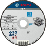 Bosch L&otilde;ikeketas 2608601513, 150mm, 1.6mm, 22.23mm, 80m/s, 10200rpm, Inox, sirge