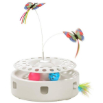 Rojeco interaktiivne 3-in-1 kassim&auml;nguasi RWJTY823-02, 420g, ABS/PP, 205x205x403mm, AA x4/USB, 3 režiimi