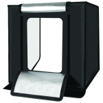 Puluz PU5060EU LED fotostuudio, 60x60x60 cm, 3380 lm, 5500K, 2x60 LED, 60W, toitekaabel