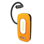 JCB JCB-WL-FLEXTRA akuga LED kontroll- ja t&ouml;&ouml;valgusti remondiks 300lm 100lm 250mm kuni 20h USB-C IP65 magnetiga