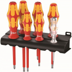 Wera Kraftform Plus kruvikeerajate komplekt + tester 7 tk, 160i / 165i / 7 + alus