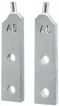 Rezerves uzgaļu pāris, KNIPEX, 46 19 A6, taisni uzgaļi 32 x 4 mm