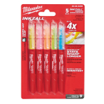 INKZALL&trade; MARĶIERI, INKZALL HIGHLIGHTERS COLOURED - 5PC, 48223206 MILWAUKEE