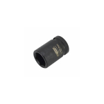 Puscollas HEX ietekmes uzgriežņu atslēga 17mm, CrMo tērauds, melna oksīda apdare, AW38607BL, AWTOOLS