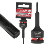 RIBE impact socket Tvardy T00219-04 1/2" M4 CR-MO
