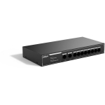 Dahua SG1010LP L&uuml;liti 10-Port 8-PoE 10/100/1000 Mbps, 8 PoE porti, 2 uplink porti, 65 W, -10 kuni +55 &deg;C, CE