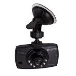 Extreme XDR101 Auto Videoregistreerija 1080&times;720p salvestus 120&deg; lai vaatenurk 2.4&Prime; LCD Liikumise tuvastus &Ouml;&ouml;režiim Sisseehitatud mikrofon ja k&otilde;lar Silmussalvestus MicroSD kuni 32 GB Mini-USB toide Must