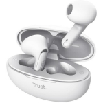 Trust k&otilde;rvaklapid 25173 Bluetooth TWS, 20-20000 Hz, 36 g, 2 mikrofoni, USB Type-C, 12 mm, valge