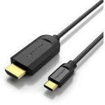 Vention HDMI kuni USB-C kaabel 1m must