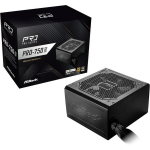 Asrock PSU PRO-750G 750 W, AC 100-240 V, 50/60 Hz, 24-pin ATX, 120 mm ventilaator, 3 aastat garantiid, 80 PLUS Gold