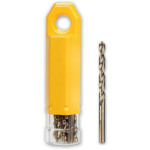Dewalt 4mm HSS-G Gold Ferrous Metal Drill Bit DT5543-QZ 4 mm, 75 mm, 43 mm, 10 tk, 3 lame k&uuml;lgedelt, sobib metallile