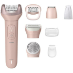 Philips Epilaator 9000 BRE719/00, 32 pintsetti, 8 otsikut, 60min t&ouml;&ouml;aeg, 3h laadimisaeg, aku, pestav, juhtmevaba, niiske ja kuiv