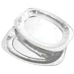 Besk Alumiiniumist n&otilde;ud 9066065, 430x288x22mm, 2tk, ovaalne kuju, alumiinium