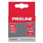 Proline Klambrid T140 5554062, 6mm, tsinkteras teras, 1000 tk, G t&uuml;&uuml;pi klambrid