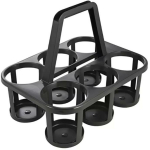 Keeeper Pudelihoidja 0610184826, 6 pudelit, 1,5l, pol&uuml;prop&uuml;leen, 34x26x28cm, kandmisv&otilde;ime
