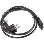 Lanberg S&uuml;learvuti toitekaabel CA-C5CA-11CC-0018-BK, 1,8 m, VDE, Schuko, IEC320 C5, must