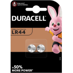 Duracell Aku LR44 5007795, 1,5 V, 150 mAh, Liitium, 2 tk.