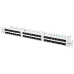 Lanberg Patch Panel 48 pordi 1U PPU6-1048-S, RAL 7035, 48, 19 '', 1U, CAT 6, RJ-45