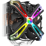 Zalman CPU jahuti CNPS17X, 700 g, 100 mm, 160 mm, 140 mm, Alumiinium, Vask, 1 ventilaator, 5 soojus toru, 1500 RPM, 61 cfm, 200 W