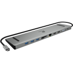 Raidsonic dokkija IB-DK2106a-CPD, 1x Ethernet LAN, 1x VGA, 2x HDMI