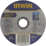 Irwin abrasiivne l&otilde;ikeketas IW8082133, 125mm, 1,0mm, 22,23mm, alumiinium, nurklihvijale