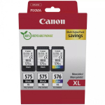 Canon Multipack PG-575XLx2/CL-576XL 5437C004, 2x15ml musta tindikassett, 12.6ml v&auml;rviline tindikassett, 3 tk.