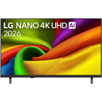 LG 43NU800B3LC.AEUQ teler, 43" 108cm, 4K UHD, webOS, Smart TV, HDR10, DVB-T2/C/S2, 3xHDMI, 1xUSB, Wi-Fi, Bluetooth, must