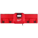 Milwaukee M12-18 GBC4 4933493863 t&ouml;&ouml;riistakasti laadija, 12-18V, Li-ion, 4 pesa, 6A, 450lm, USB-C 2x15W