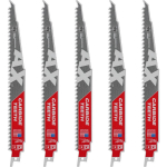Milwaukee 48475526 SAWZALL m&otilde;&otilde;ksaag, 230mm, 5TPI, karbiidhammastega, 5 tk, lammutamiseks