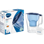 Brita Aluna veefiltri kann, sinine, 2,4L, 1,4L filtreeritud vett, MAXTRA filter, Memo indikaator