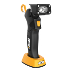 JCB JCB-WL-TWIN-INSPECTOR akuga LED kontroll- ja t&ouml;&ouml;valgusti remondiks 1000lm Spot Flood kuni 170m kuni 29h USB-C IP65 magnetiga