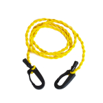 Elastīga veļas aukla ar karabīnēm, 160-350 cm, dzeltena, R380433, COGHLANS