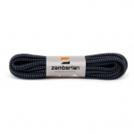 Kurpju &scaron;ņores Packed Round Lace 205cm, Black/Grey, 8050762594622 Zamberlan