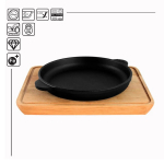 Panna čuguna HORECA ar koka paliktni 140x25mm BC-H1425-D BRIZOLL