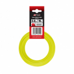 Zvaigžņu zāles trimmera aukla 1.6mm x 10m, izturīga un asāka, AW70115, AWTOOLS
