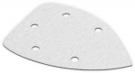 Kolmnurkne liivapaber 140x140x80mm, KREATOR, KRT220059, Abrasiivsus (P): 240, 5 tk.