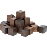 Prantsuse tamme kuubikud BROWIN 405073, tugevalt r&ouml;stitud, maitsestatud - viski, 20g