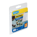Liimipulgad 7x94mm, universaalsed, l&auml;bipaistvad, 125g, RAPID, 40107350, 36 tk, 0.065 kg